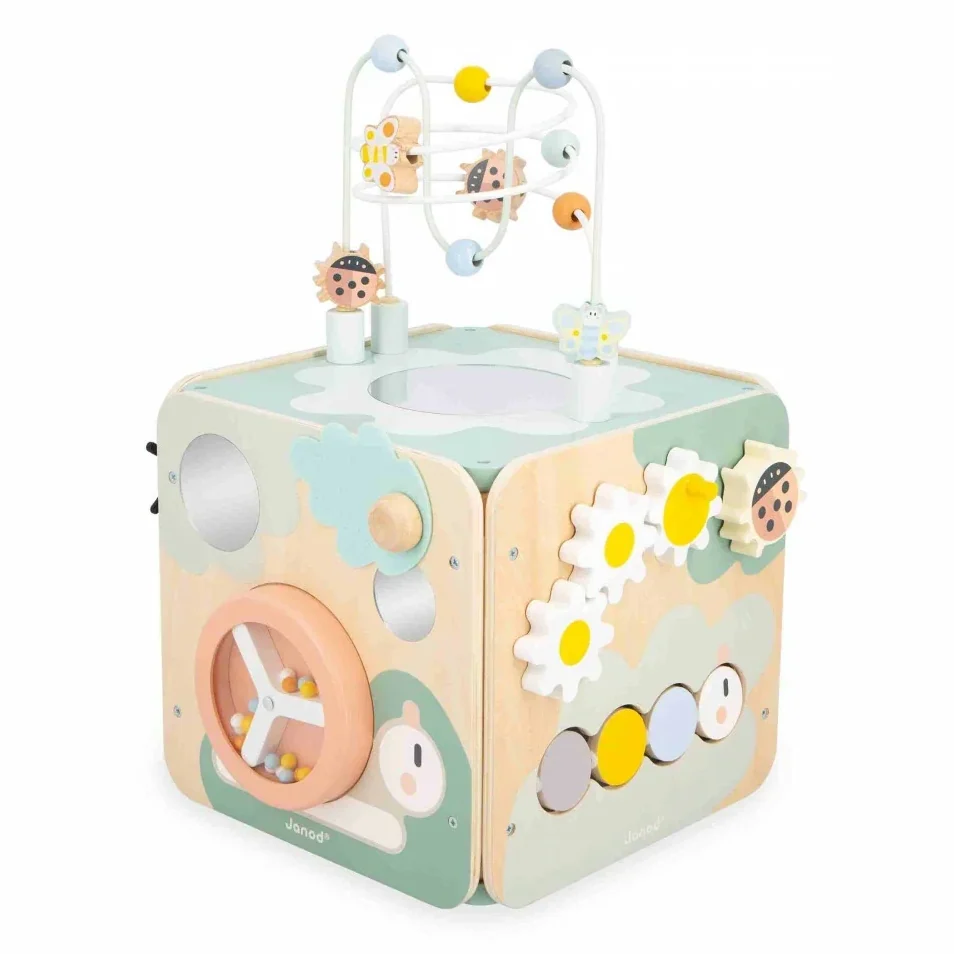Janod Sweet Cocoon Multi-Activity Maxi Cube — Janod