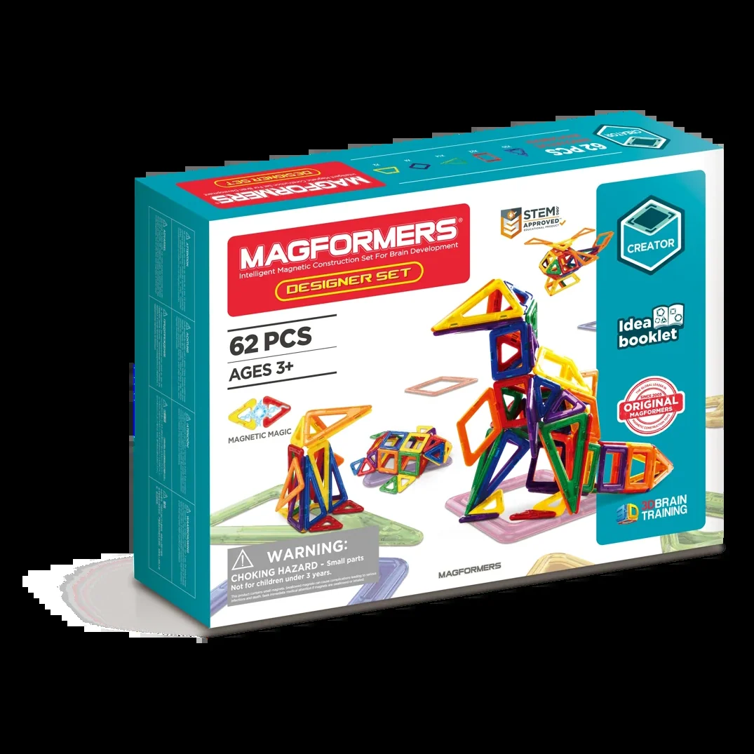 Magformers Designer Set (62 pieces) — Magformers