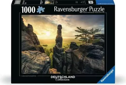 Ravensburger Puzzle Elbe Sandstone Mountains, 1000 pieces — Ravensburger